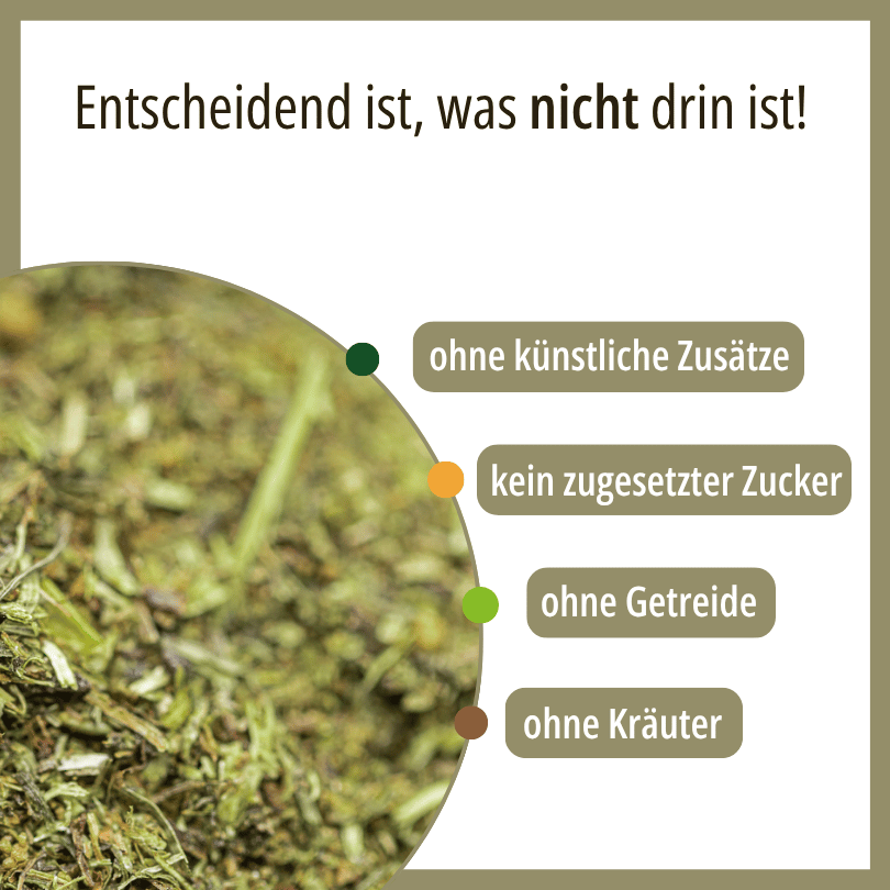 Nahaufnahme des HBD Vital® DigestoPhlog Pulvers, ohne künstliche Zusätze, ohne zugesetzten Zucker, ohne Getreide, ohne Kräuter