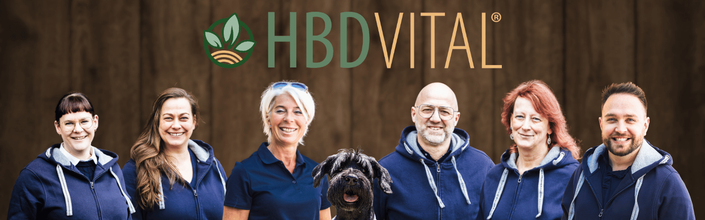 Das Team von HBD Vital® gemeinsam vor der Kamera